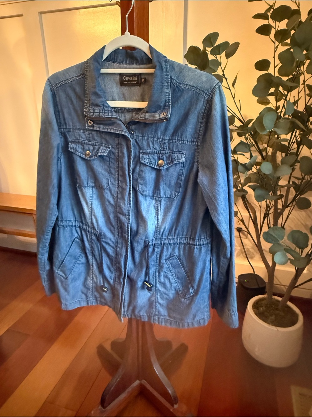 Ladies Cavalini Denim Utility Jacket size M